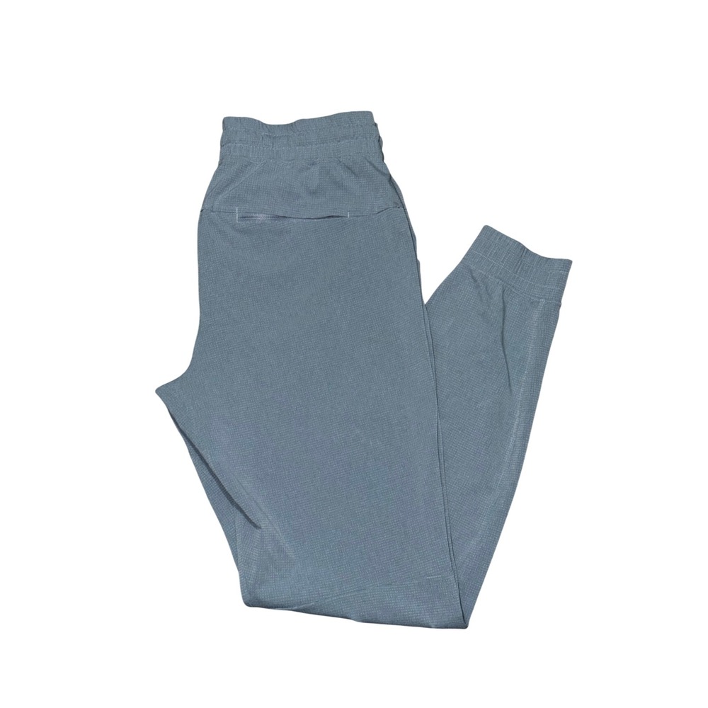 Lululemon License to Train Joggers Mens Medium Blue Gray Mesh Athletic Pants